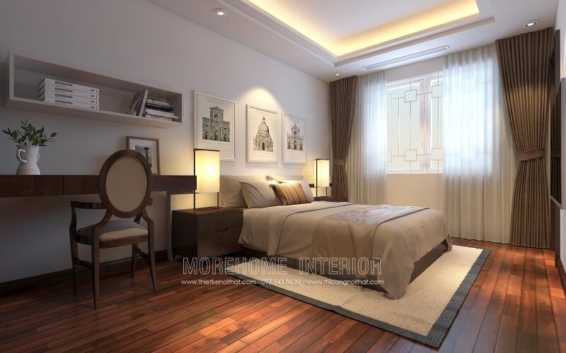 Giường ngủ chung cư hiện đại Giường ngủ chung cư hiện đại
